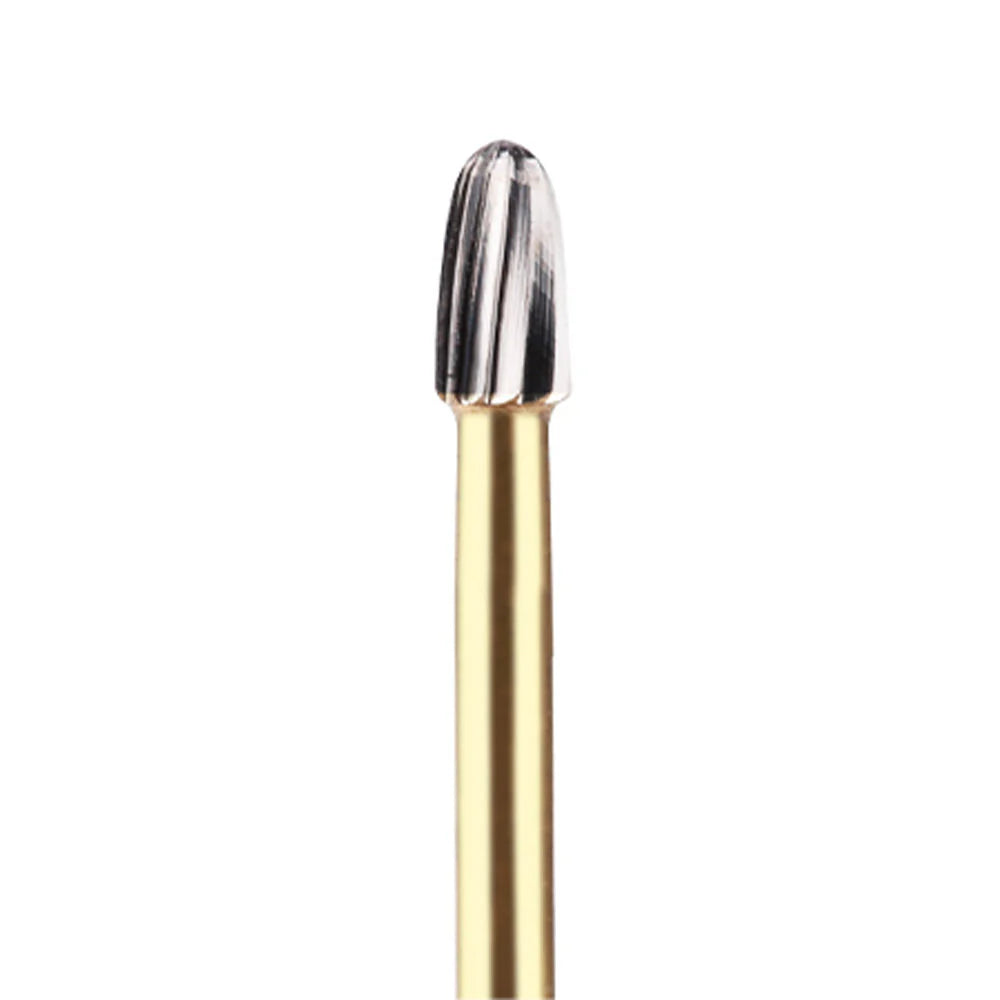 FRESA DENTAL DORADA OVOIDAL ALTA VEL. TF 7404 BUR PLUS