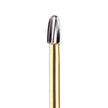 FRESA DENTAL DORADA OVOIDAL ALTA VEL. TF 7404 BUR PLUS