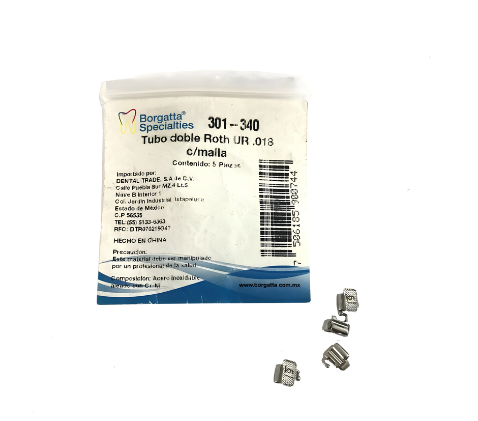 JGO. DE TUBOS DOBLE C/MALLA STD .018 BORGATTA