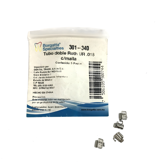 JGO. DE TUBOS DOBLE C/MALLA STD .018 BORGATTA