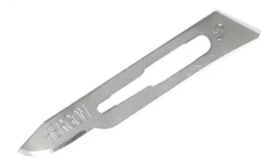 Hoja de Bisturí #15 Ambiderm C/100 Pzas