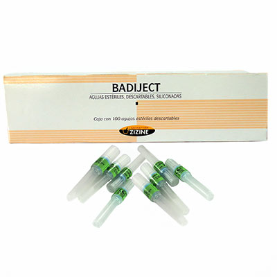 AGUJA DENTAL CORTA 30G C/100 PZAS ZIZINE
