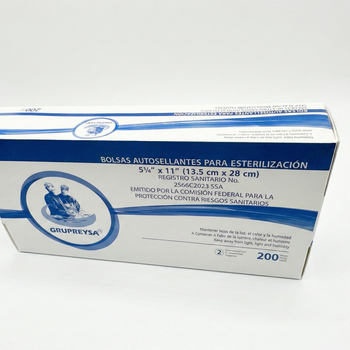 Bolsa para esterilizar 13 x 28 REYSA C/200 Pzas