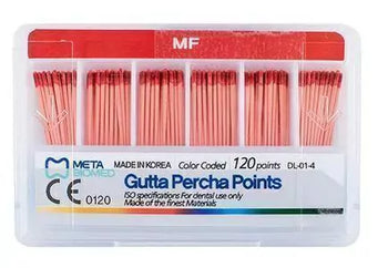 PUNTAS DE GUTAPERCHA ACCESORIA MF META BIOMED