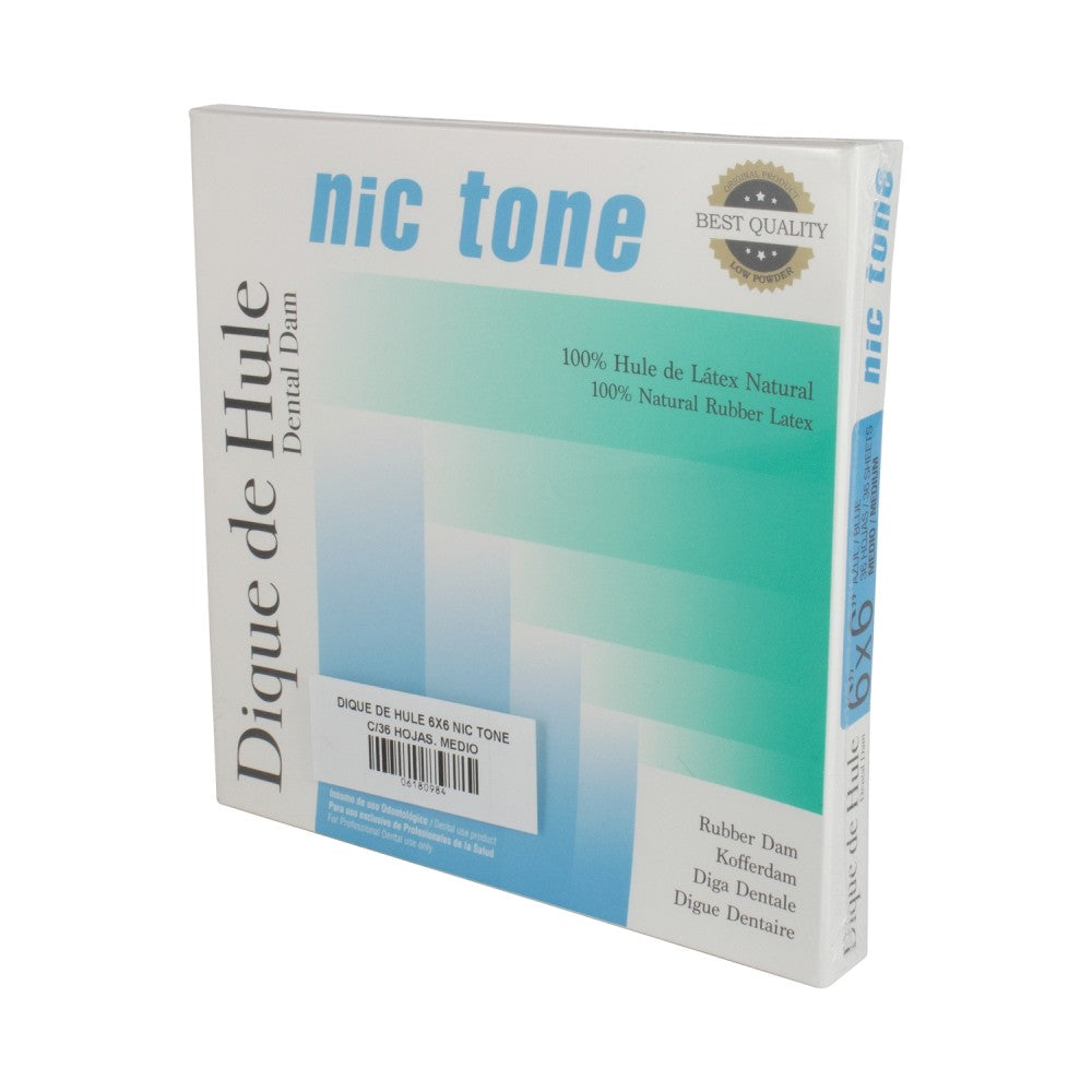 DIQUE ADULTO 6X6 AZUL C/36 PZAS NIC TONE