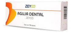 AGUJA DENTAL LARGA 27G C/100 PZAS ZIZINE