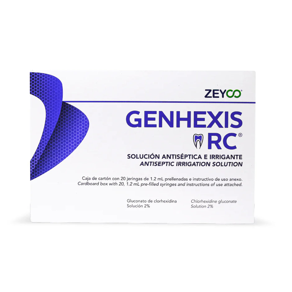 JERINGA GENHEXIS- GLUCONATO DE CLORHEXIDINA AL 2% 1.2 ML ZEYCO