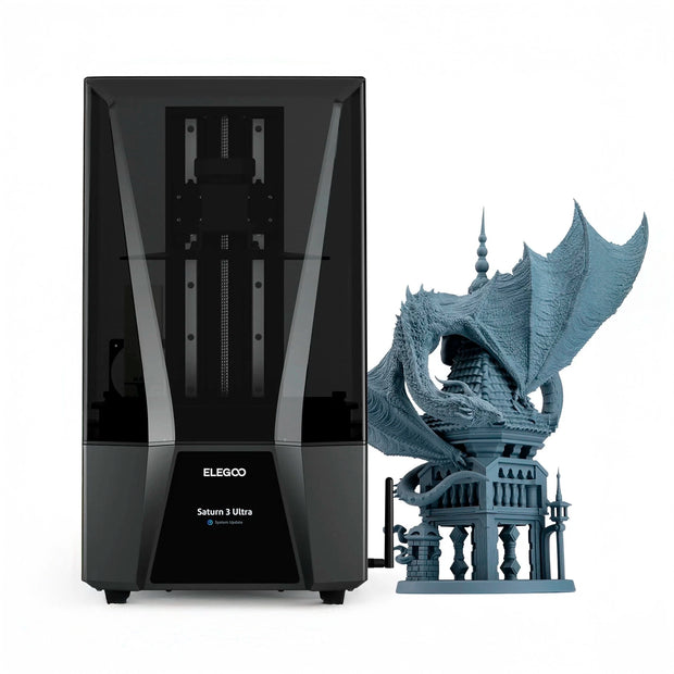 IMPRESORA 3D SATURN 3 12K ULTRA + Resina UV Elegoo Incluida