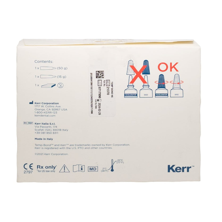 TEMP BOND KERR 65GR NE S/Eugenol