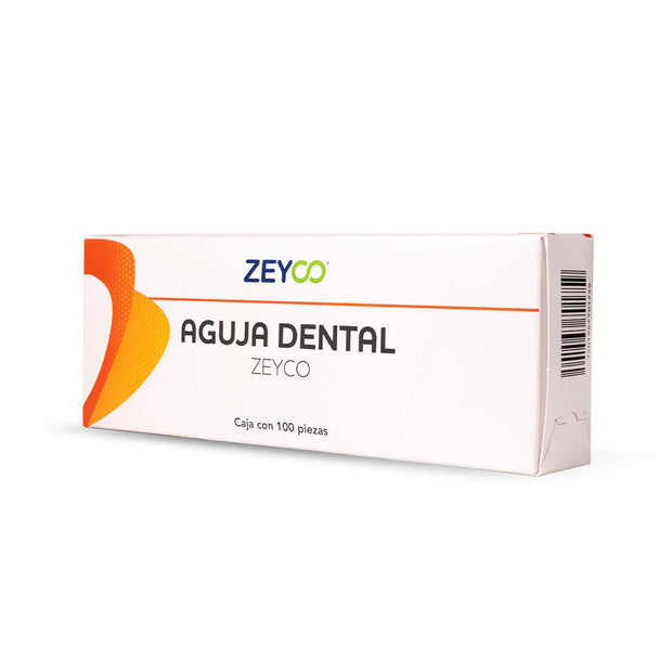 AGUJA DENTAL CORTA 27G C/100 PZAS ZIZINE